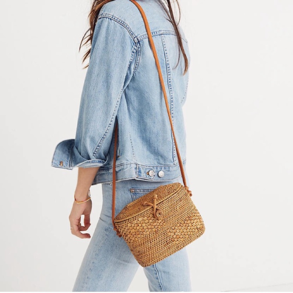 Folk fortune rattan bag
